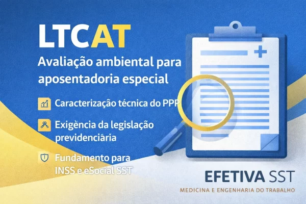 LTCAT – Laudo Técnico das Condições Ambientais do Trabalho