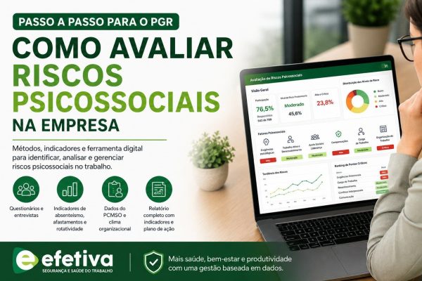 Avaliação de riscos psicossociais em ferramenta digital para integração ao PGR da empresa
